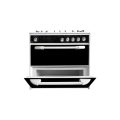 قیمت اجاق گاز تکنو هاوس طرح فر مدل TLS511