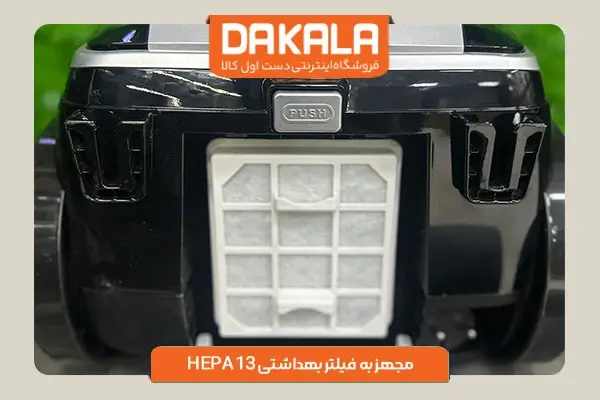 جاروبرقی بنس مدل 6PRO مجهز به فیلتر HEPA 13