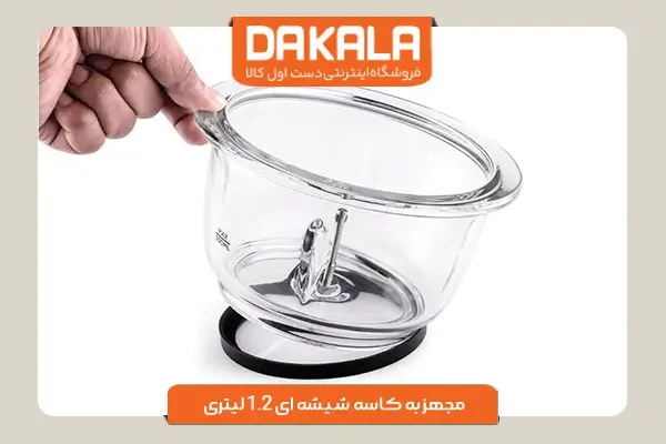 خردکن بلک اند دکر مدل GC430 با ظرف شیشه ای مقاوم